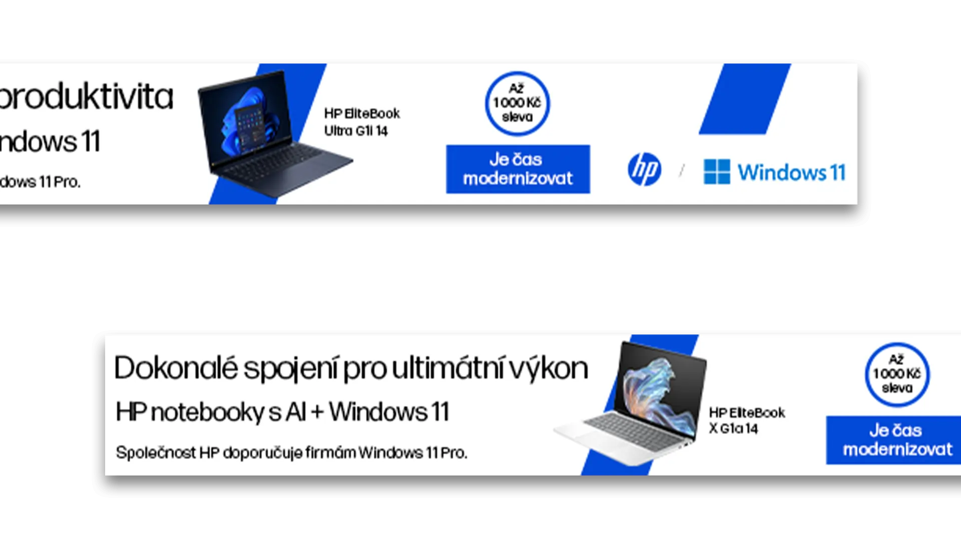 Kampaň Trade-In pro HP Inc.